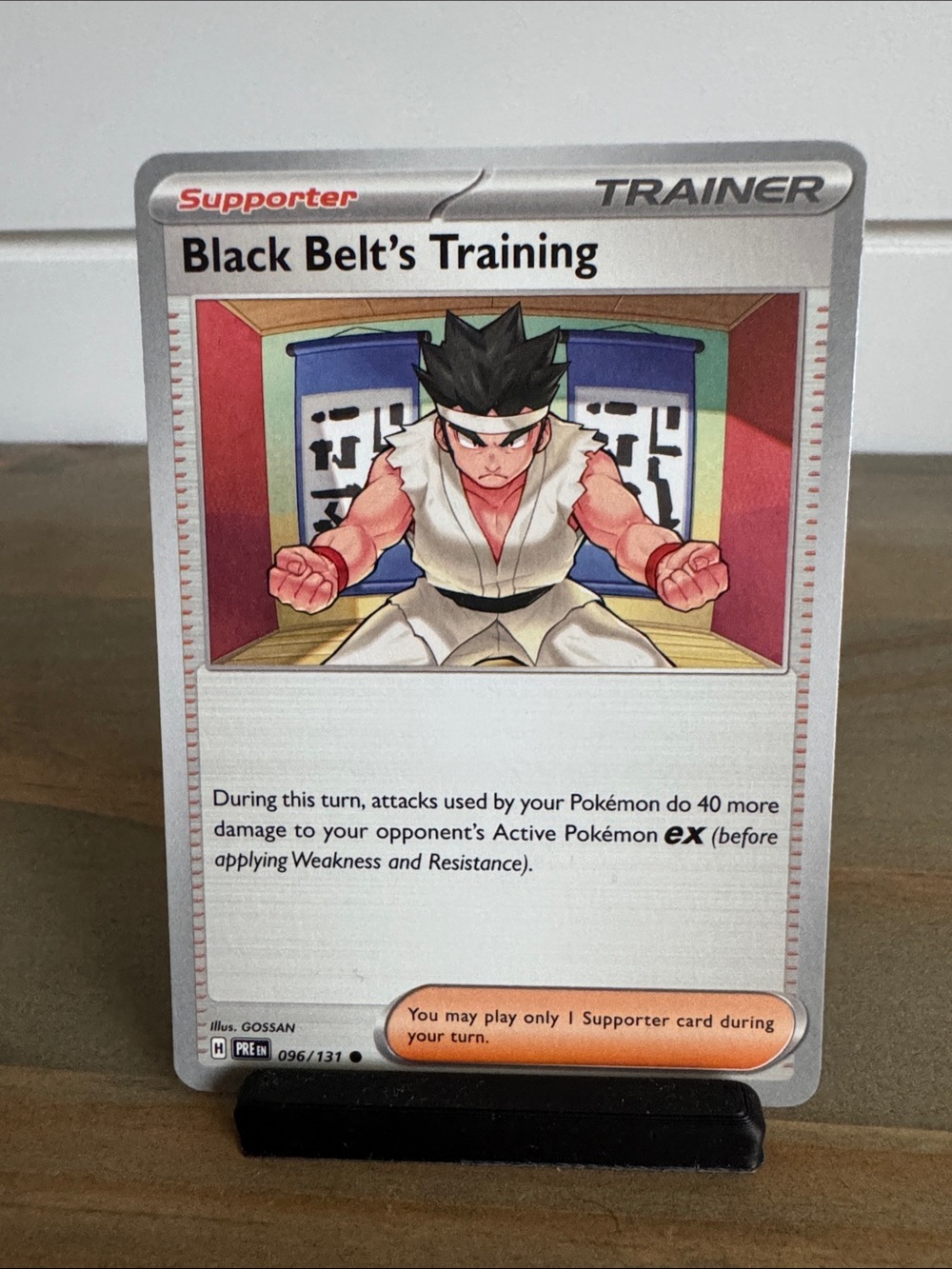 Pokémon | Prismatic Evolutions #096/131: Black Belt’s Training (2025) - Card